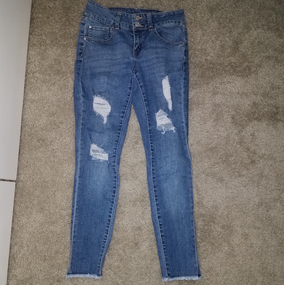 Cropped Boyfriend Jeans